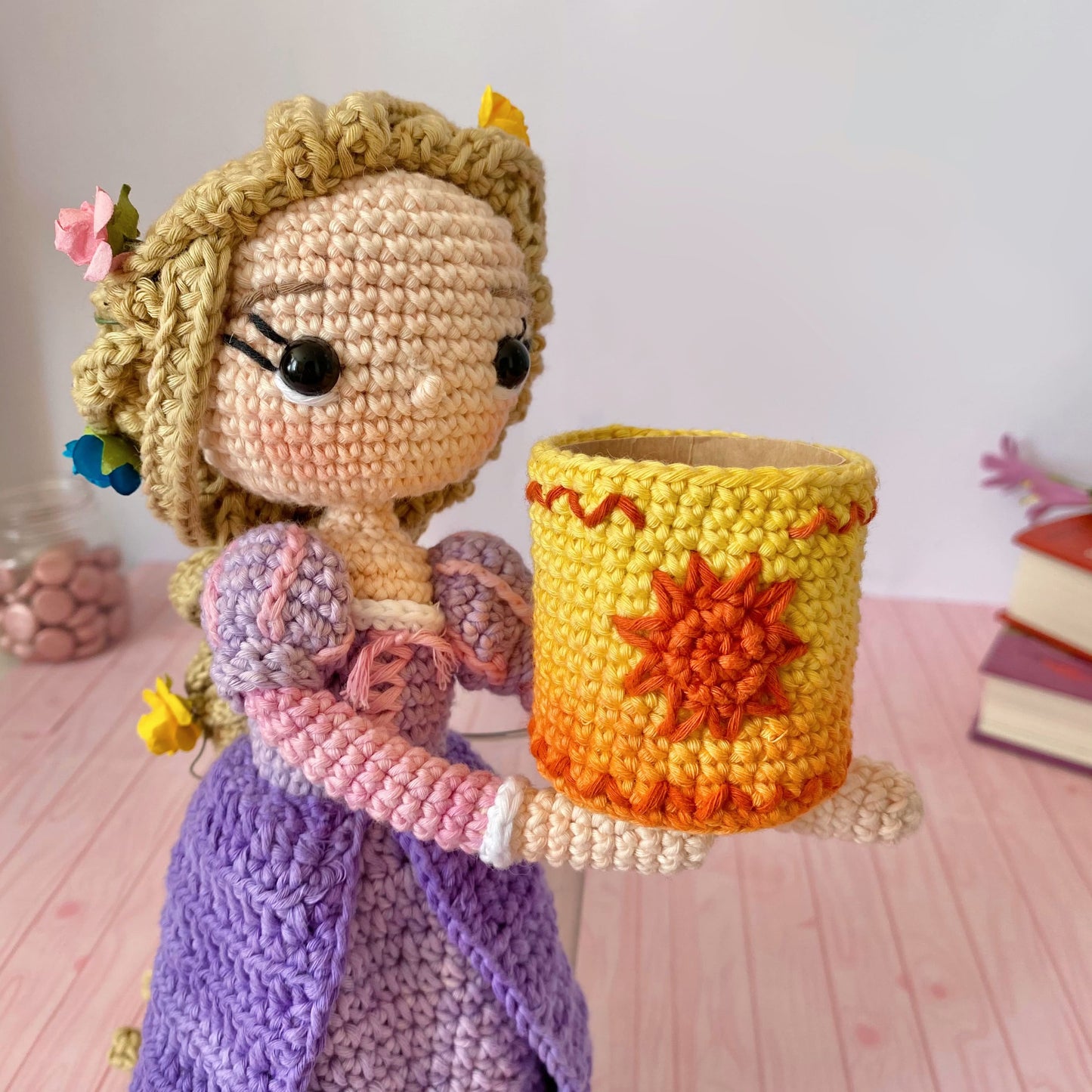 Patrón Amigurumi Rapunzel (PDF)