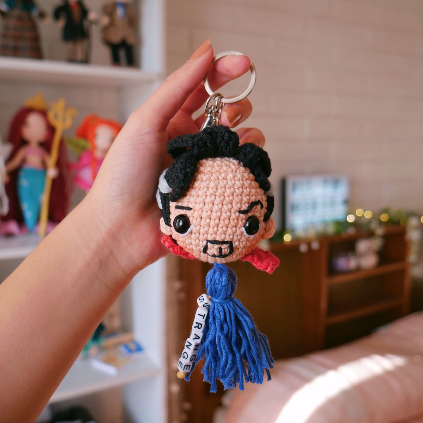 Patrón Amigurumi Llavero Dr. Strange (PDF)