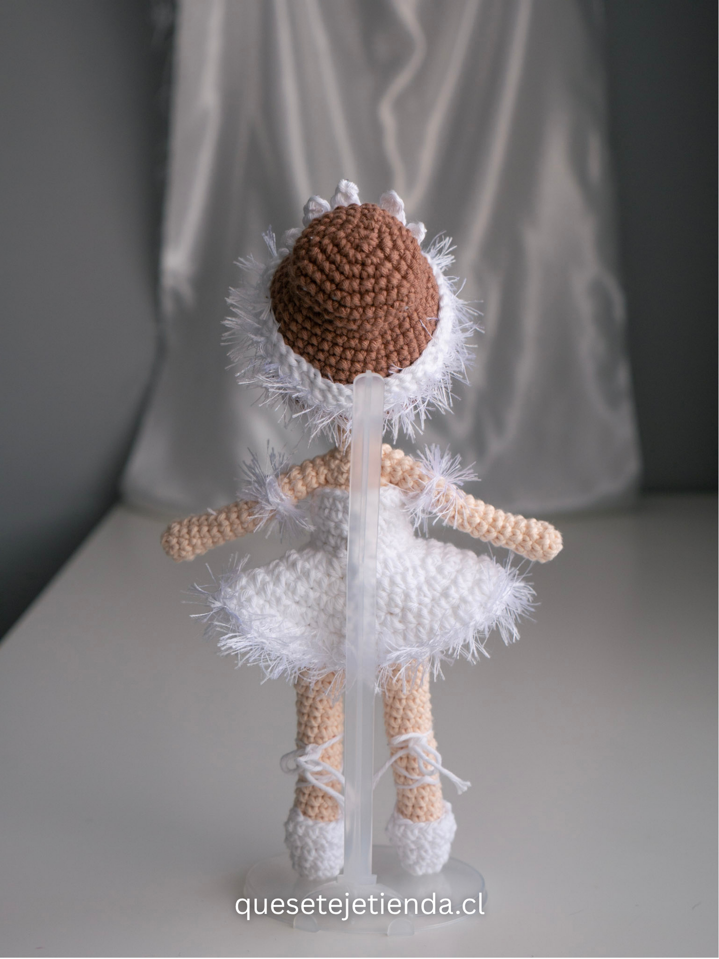Handmade DOLL White Swan - Ballet Amigurumi Collectible, Odette The Swan Lake