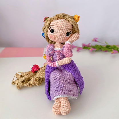 Patrón Amigurumi Rapunzel (PDF)