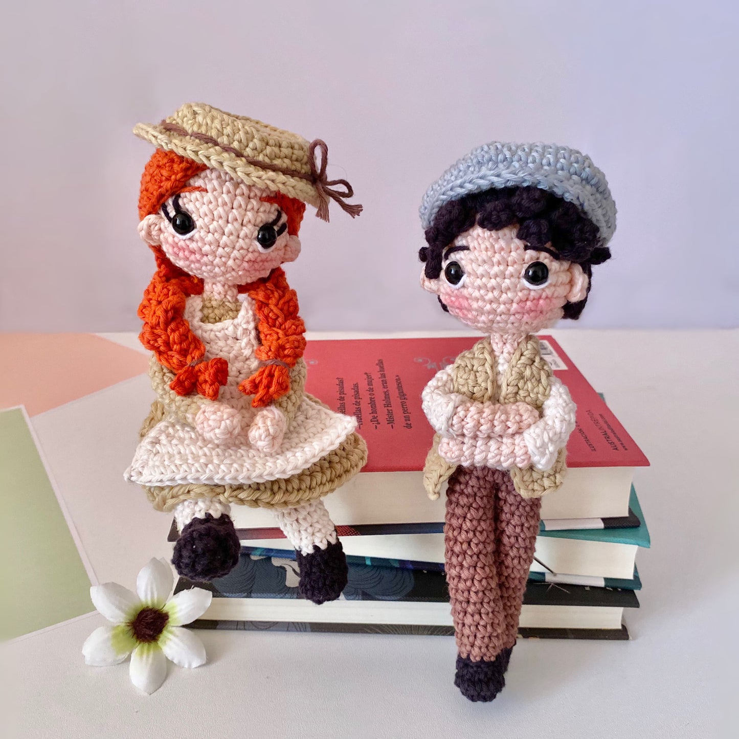 Anne & Gilbert (PDF) | Crochet Dolls Amigurumi Pattern (PDF)