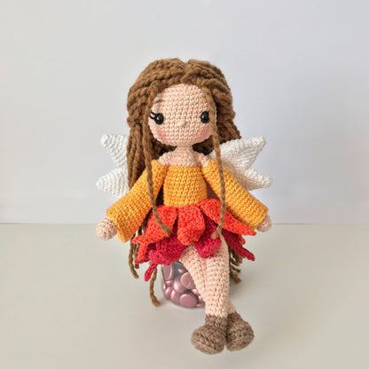 Amigurumi Pattern Dryad, the forest nymph (PDF) Crochet