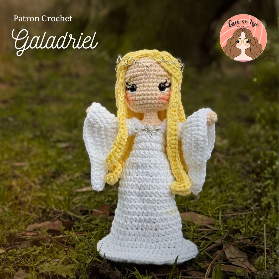 Galadriel Crochet Amigurumi Pattern - The Lord of the Rings (PDF)