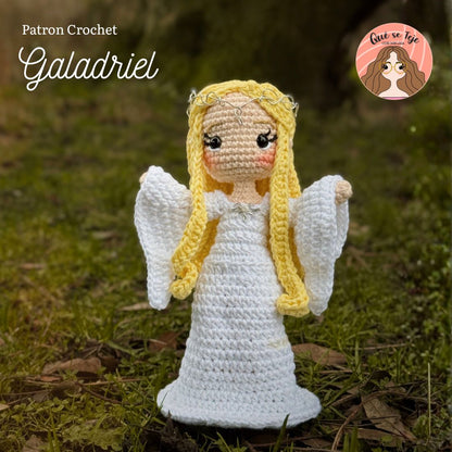 Galadriel Crochet Amigurumi Pattern - The Lord of the Rings (PDF)