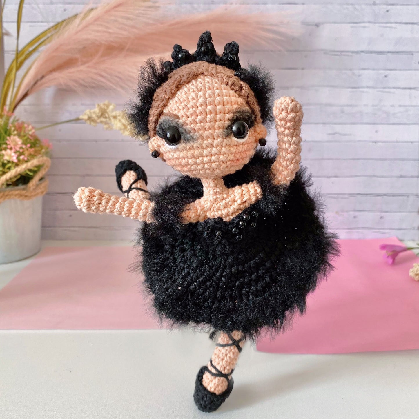 Amigurumi Pattern: Odette and Odile from Swan Lake (PDF)
