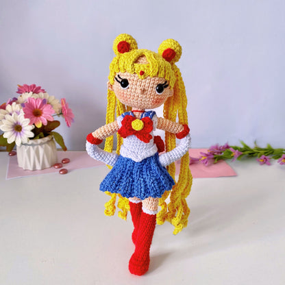 Sailor Moon - Crochet Pattern (PDF) Amigurumi