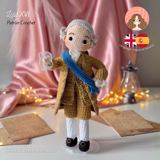 Luis XVI de Francia - Patrón Crochet PDF