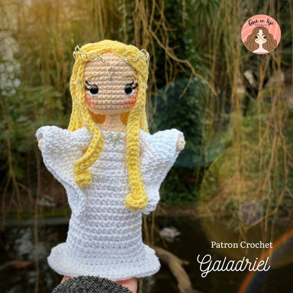 Galadriel Crochet Amigurumi Pattern - The Lord of the Rings (PDF)