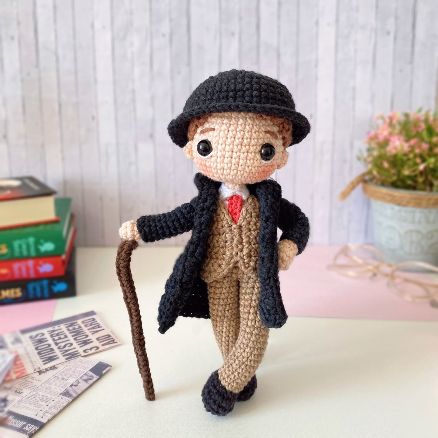 Sherlock Holmes + Dr. Watson Amigurumi Patterns