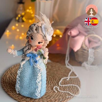 Marie Antoinette - Amigurumi Crochet Pattern