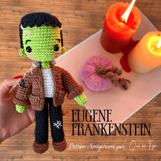 Eugene Frankenstein Amigurumi Pattern (PDF)