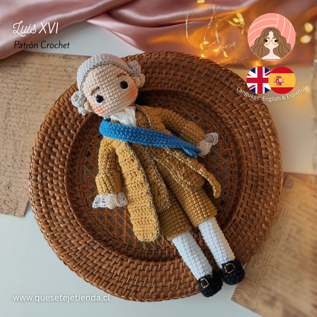 Luis XVI de Francia - Patrón Crochet PDF