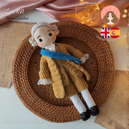 Luis XVI de Francia - Patrón Crochet PDF