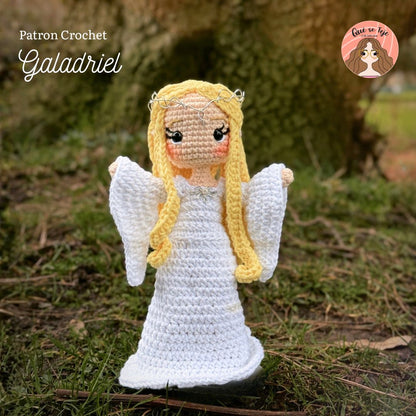 Galadriel Crochet Amigurumi Pattern - The Lord of the Rings (PDF)
