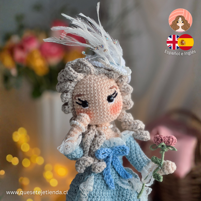 Marie Antoinette - Amigurumi Crochet Pattern