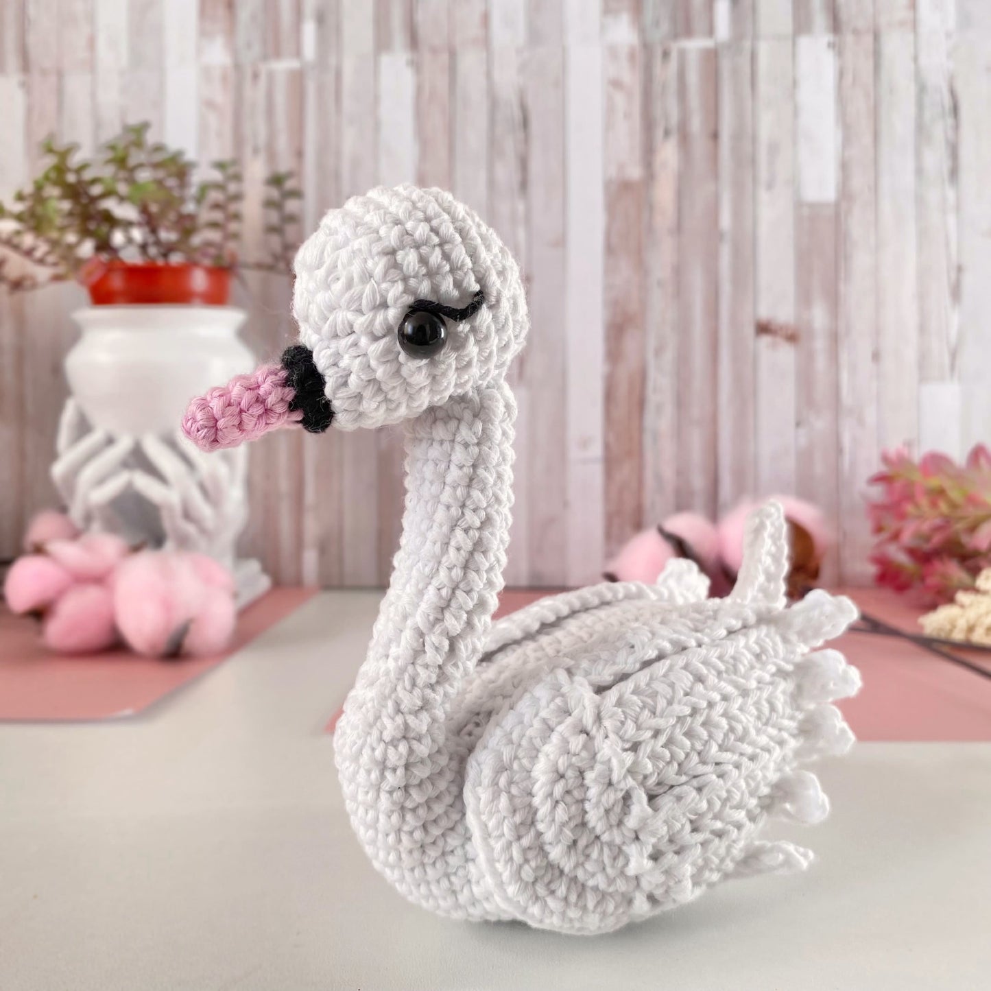 Patrón Amigurumi Príncipe Sigfrido + Odette Cisne (PDF) Lago de los Cisnes Crochet