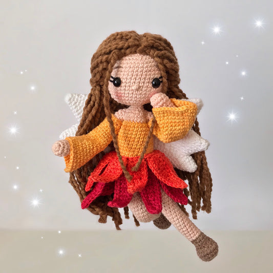 Amigurumi Pattern Dryad, the forest nymph (PDF) Crochet