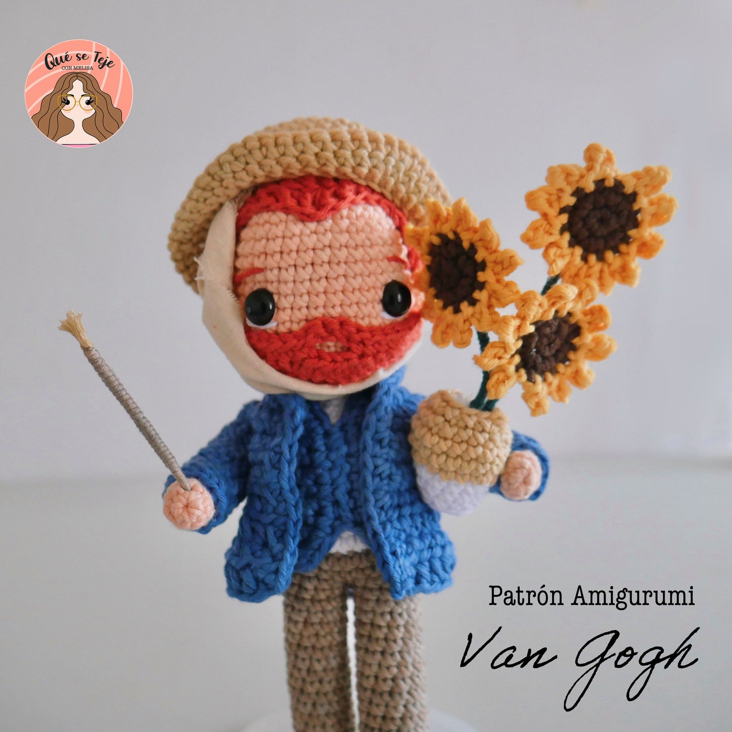 Van Gogh - Crochet Amigurumi Pattern (PDF)