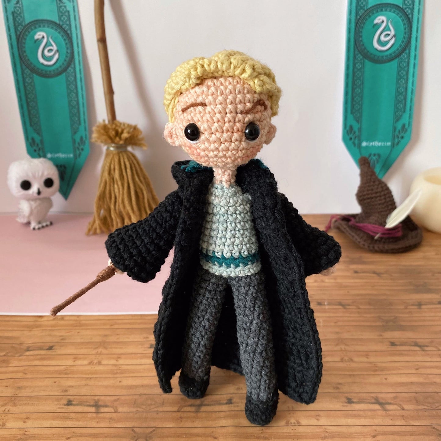Luna Lovegood & Draco Malfoy (PDF) Crochet Pattern - Amigurumi