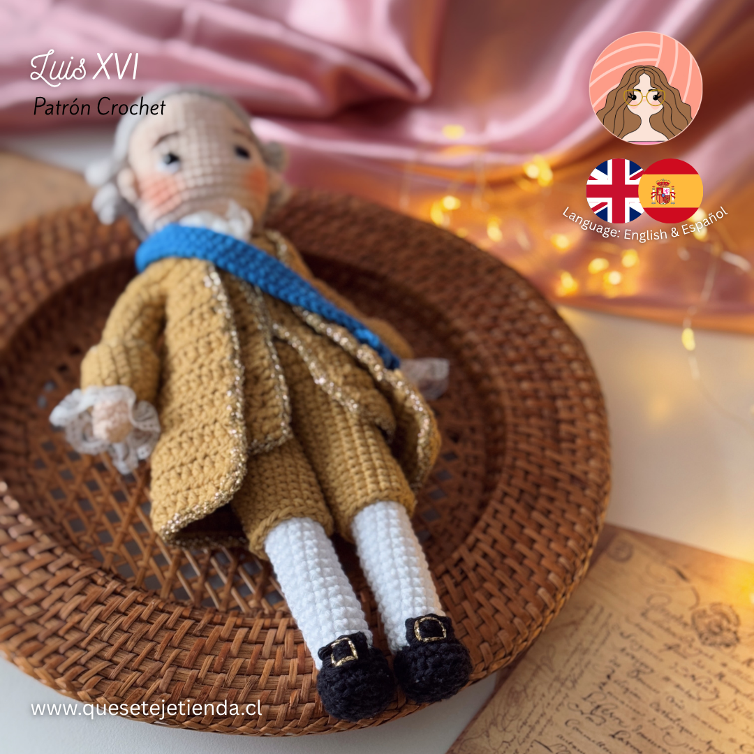 Luis XVI de Francia - Patrón Crochet PDF