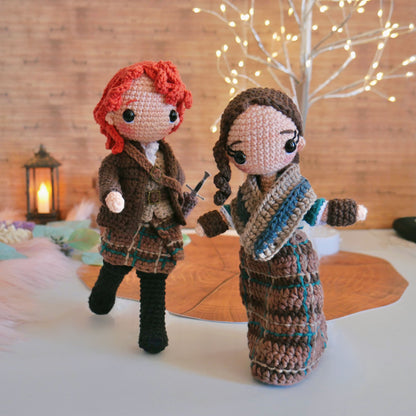 Crochet Pattern – Claire & Jamie Fraser (PDF) | Outlander