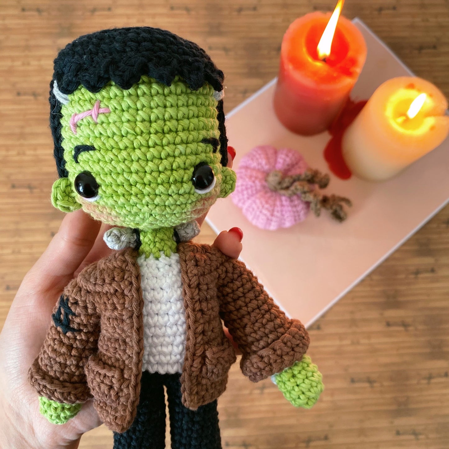Eugene Frankenstein Amigurumi Pattern (PDF)