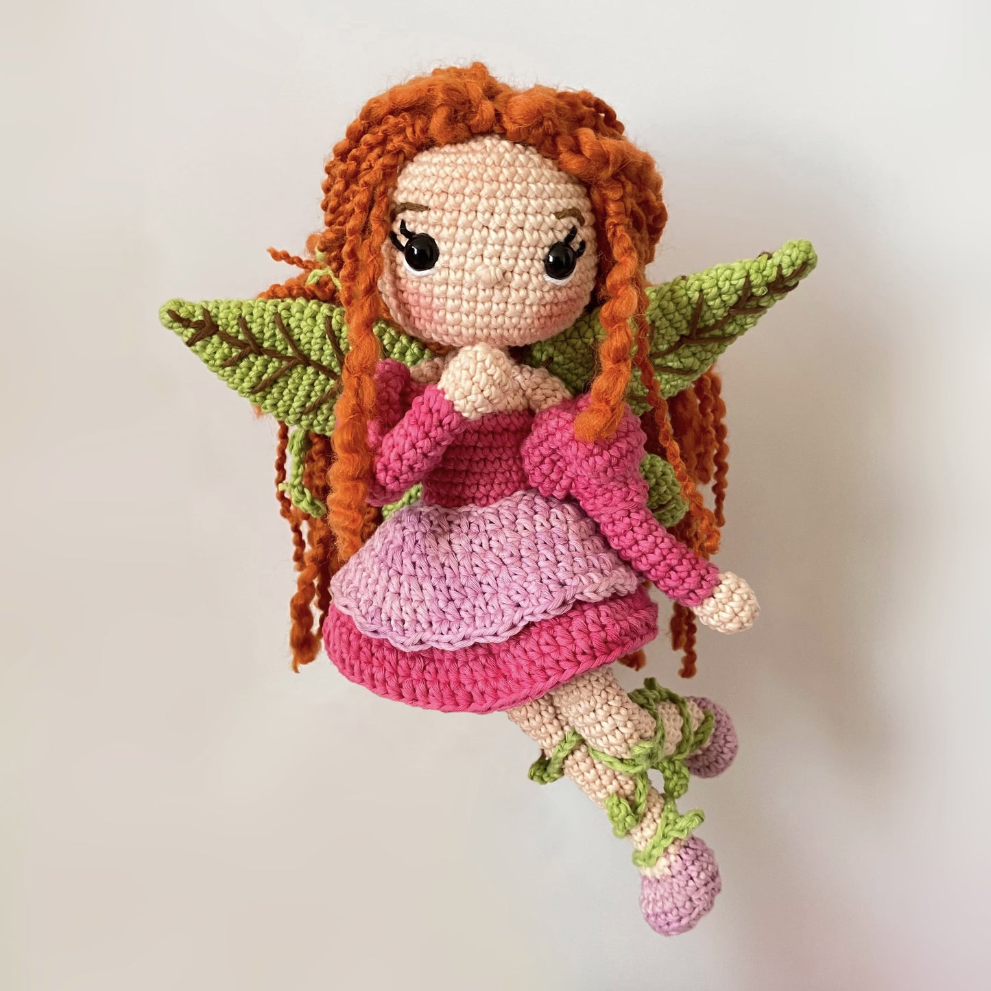 Patrón Amigurumi Hespéride, la ninfa de las flores (PDF)