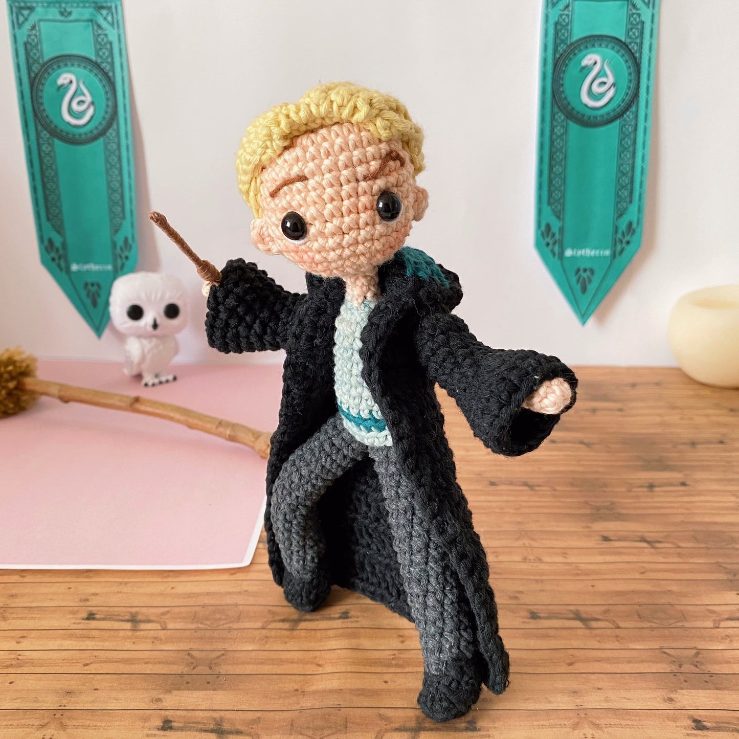 Luna Lovegood & Draco Malfoy (PDF) Crochet Pattern - Amigurumi