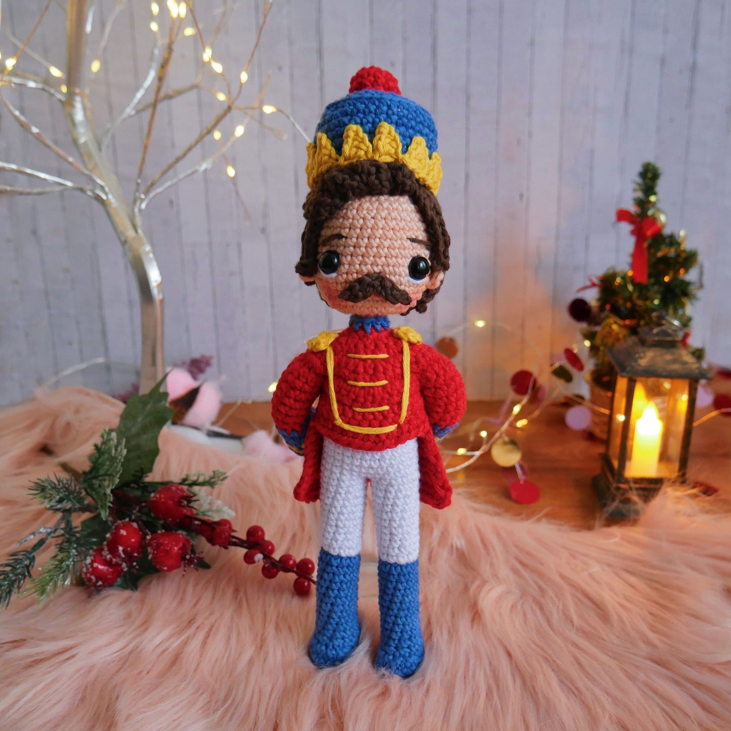 Amigurumi Crochet Pattern: Clara and the Nutcracker (PDF)