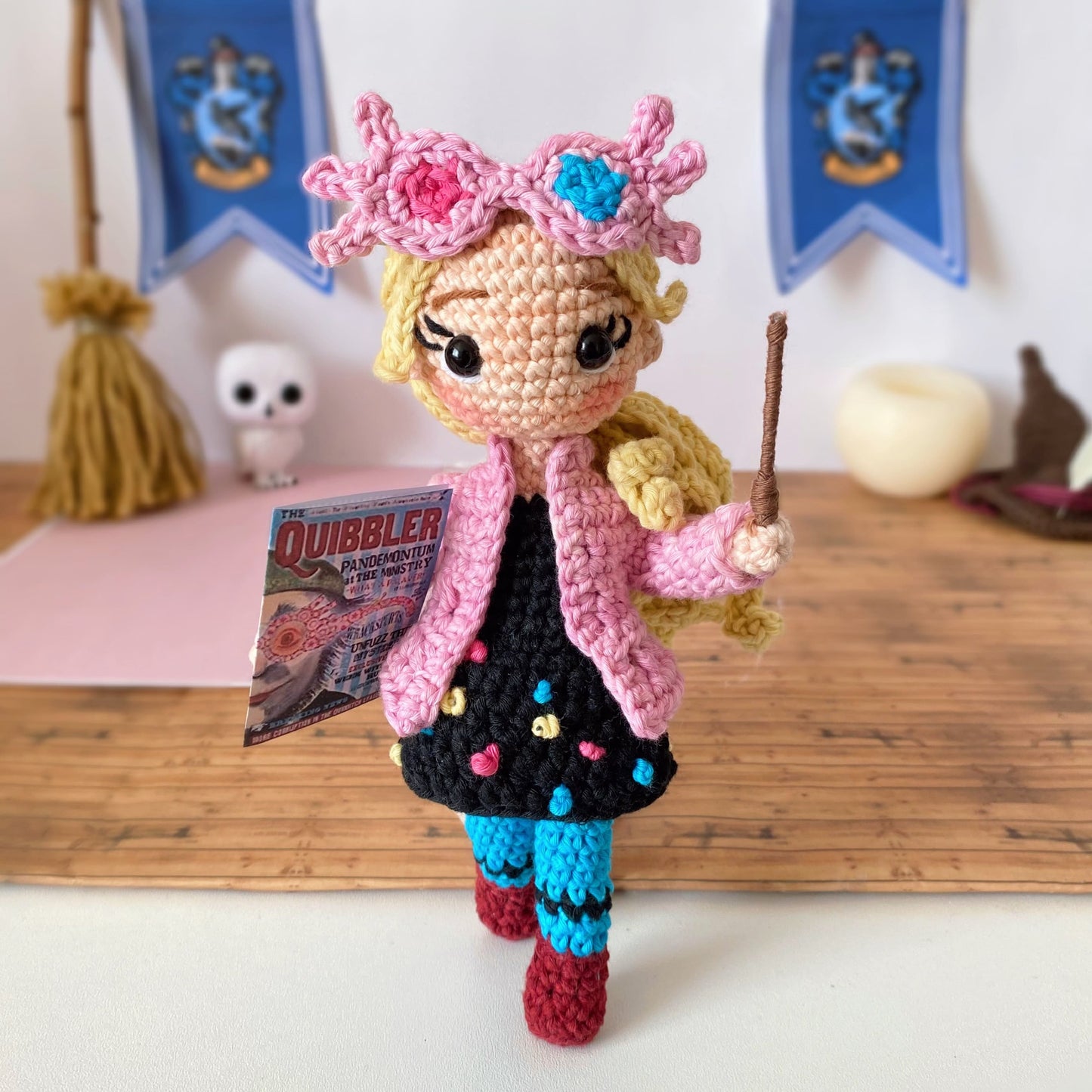 Luna Lovegood & Draco Malfoy (PDF) Crochet Pattern - Amigurumi