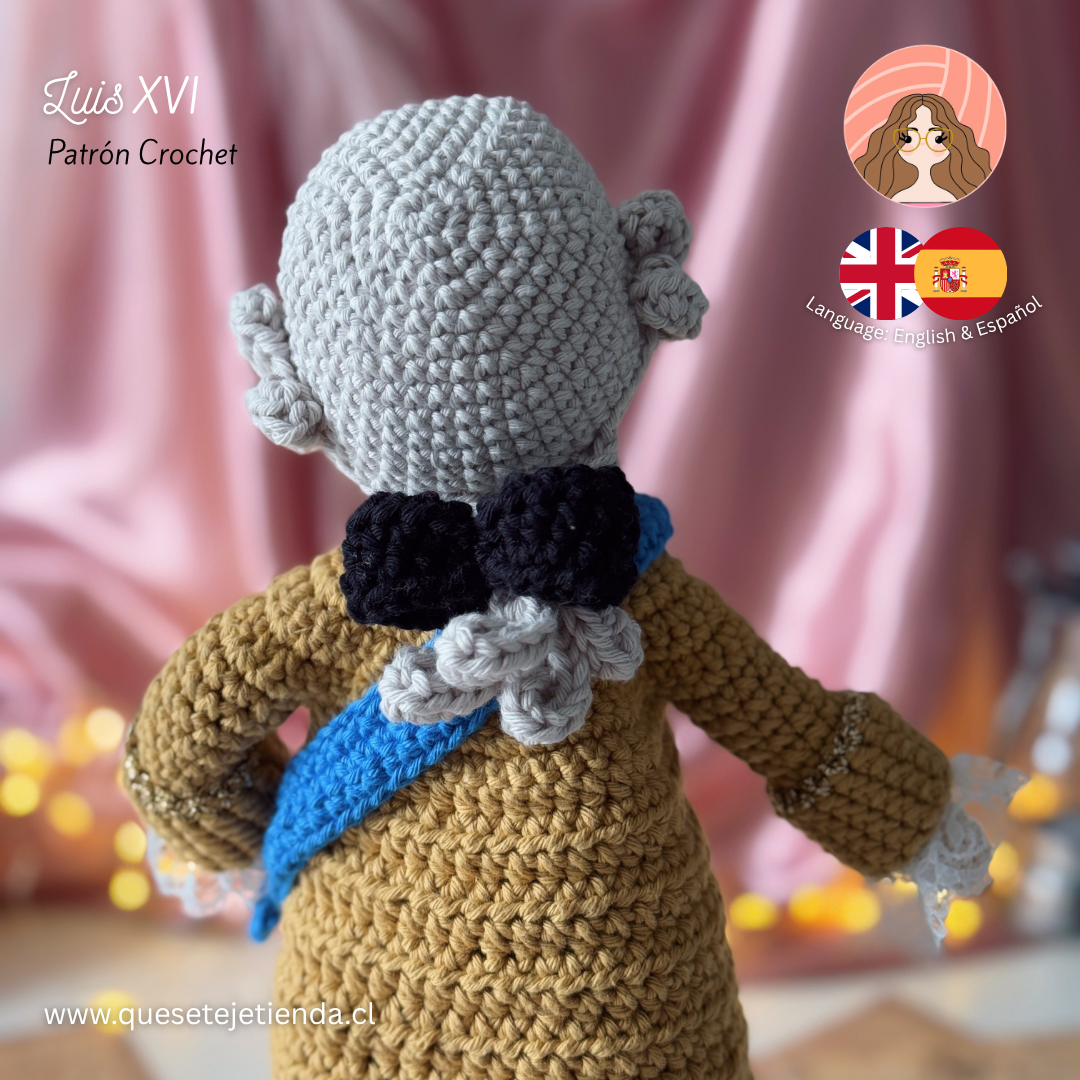 Luis XVI de Francia - Patrón Crochet PDF