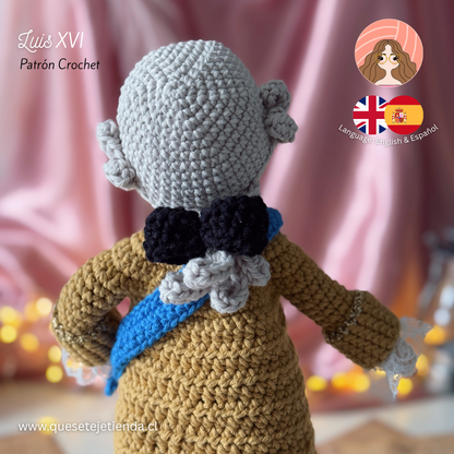 Luis XVI de Francia - Patrón Crochet PDF