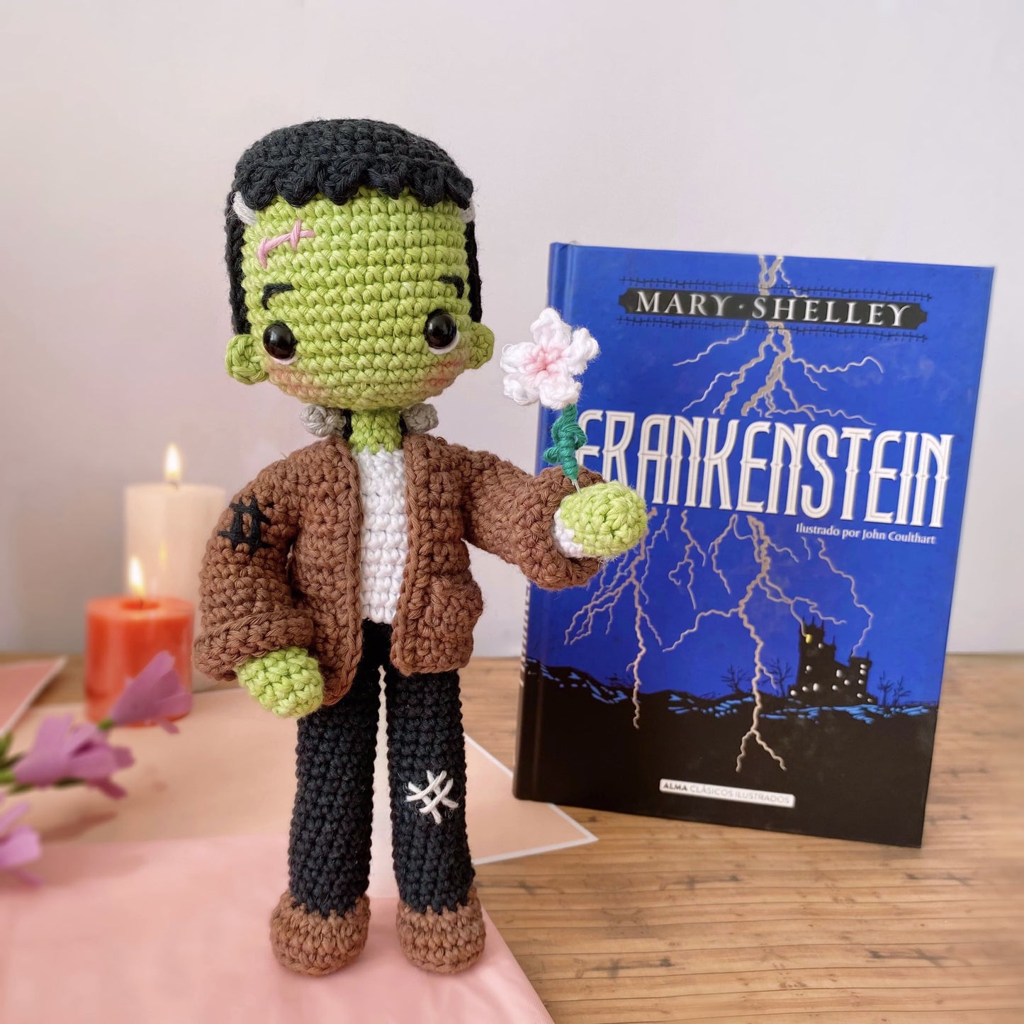 Eugene Frankenstein Amigurumi Pattern (PDF)