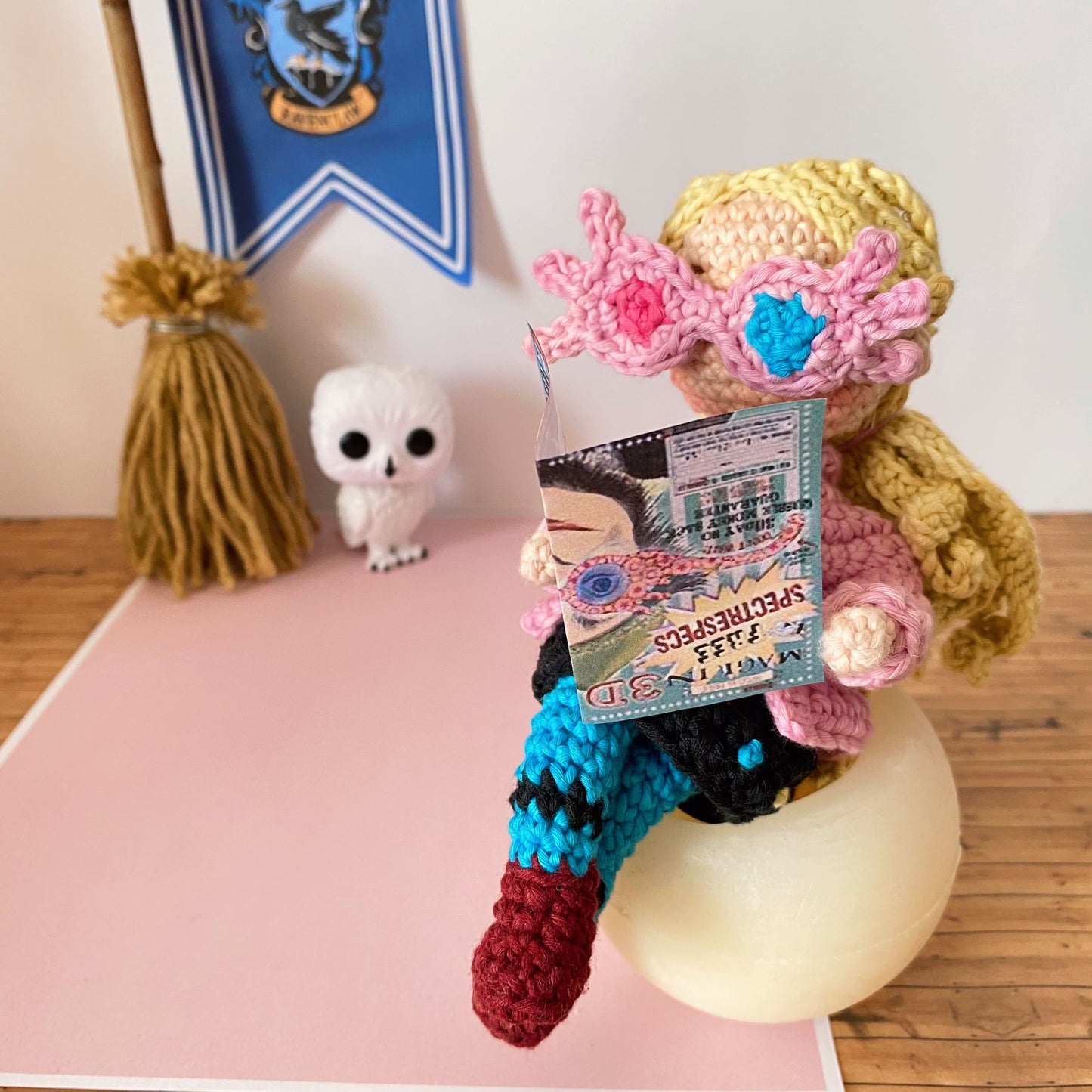 Luna Lovegood & Draco Malfoy (PDF) Crochet Pattern - Amigurumi