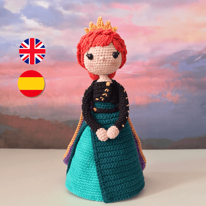 Anna Amigurumi Pattern (PDF) - Frozen