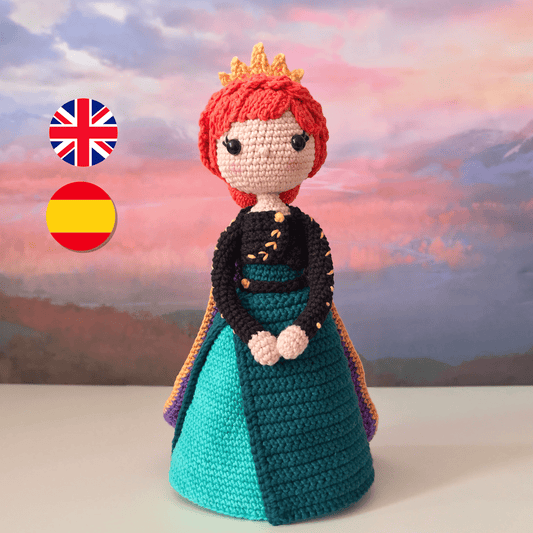 Anna Amigurumi Pattern (PDF) - Frozen