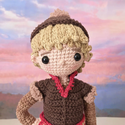 Kristoff Amigurumi Pattern (PDF) - Frozen