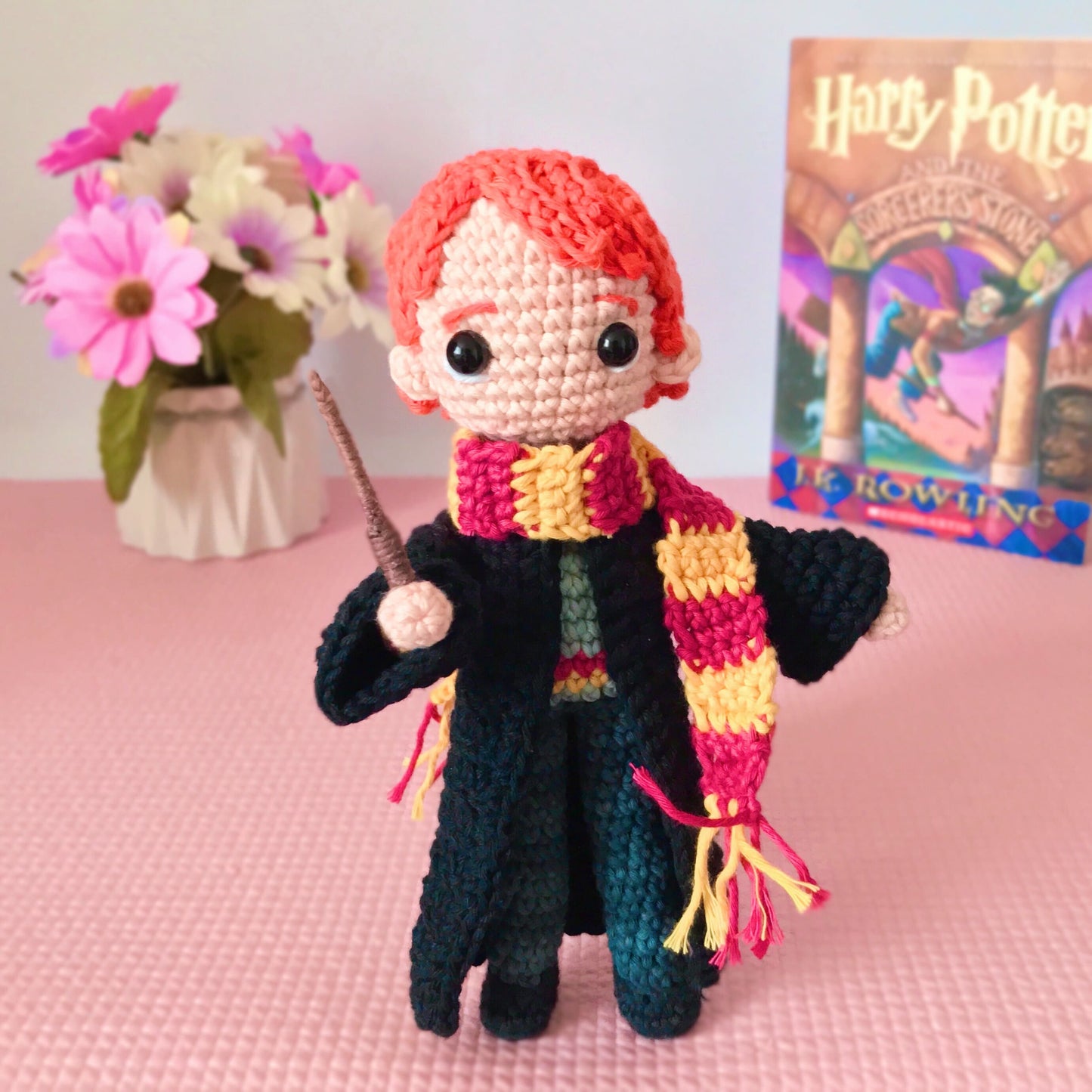 Harry, Hermione and Ron Amigurumi Pattern (PDF)