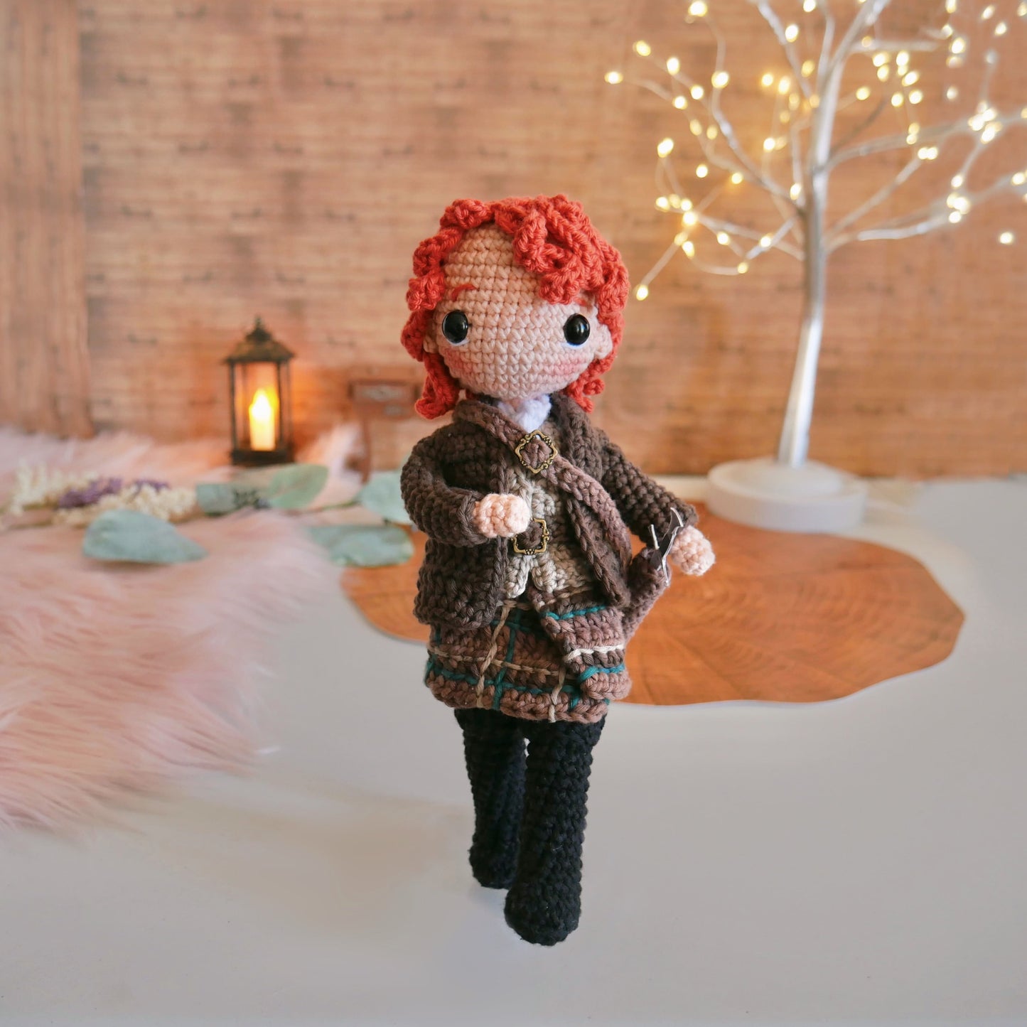 Jamie Fraser-Crochet Amigurumi Pattern (PDF)-Outlander