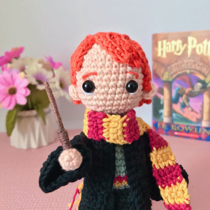 Harry, Hermione and Ron Amigurumi Pattern (PDF)