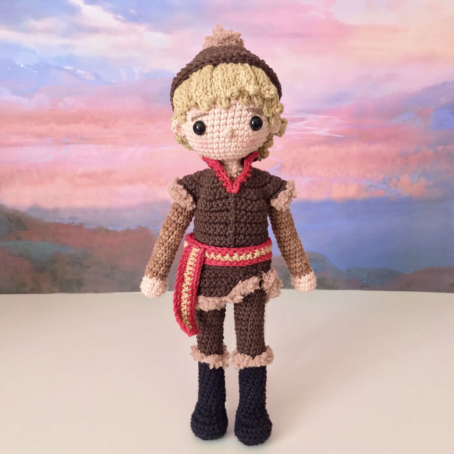 Kristoff Amigurumi Pattern (PDF) - Frozen