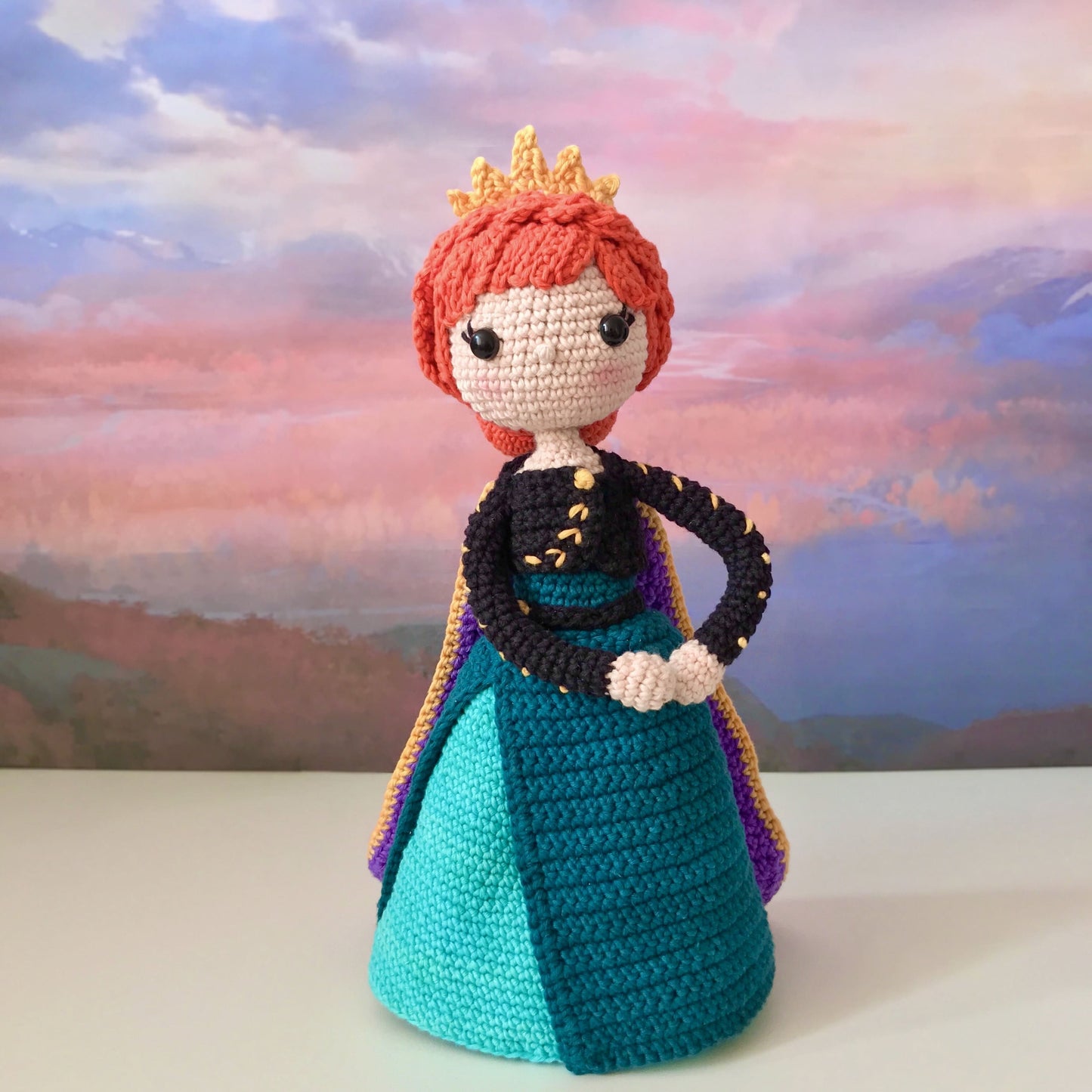 Anna Amigurumi Pattern (PDF) - Frozen