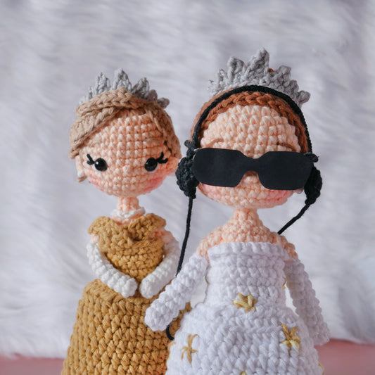 Mia Thermopolis Renaldi + Clarisse Renaldi – The Princess Diaries Crochet Pattern (PDF)