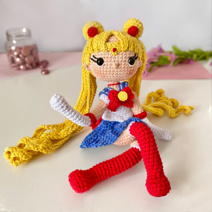 Sailor Moon - Crochet Pattern (PDF) Amigurumi