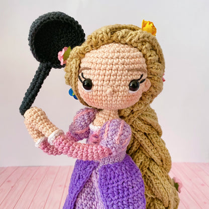 Patrón Amigurumi Rapunzel (PDF)