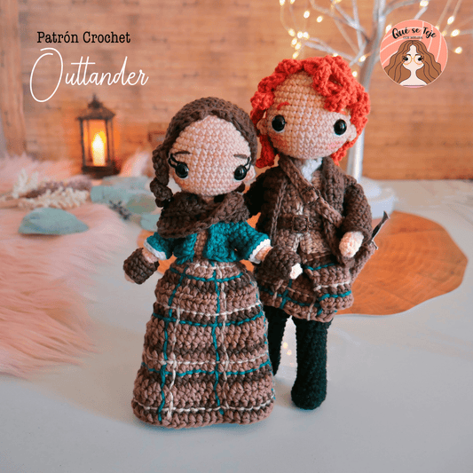 Crochet Pattern – Claire & Jamie Fraser (PDF) | Outlander