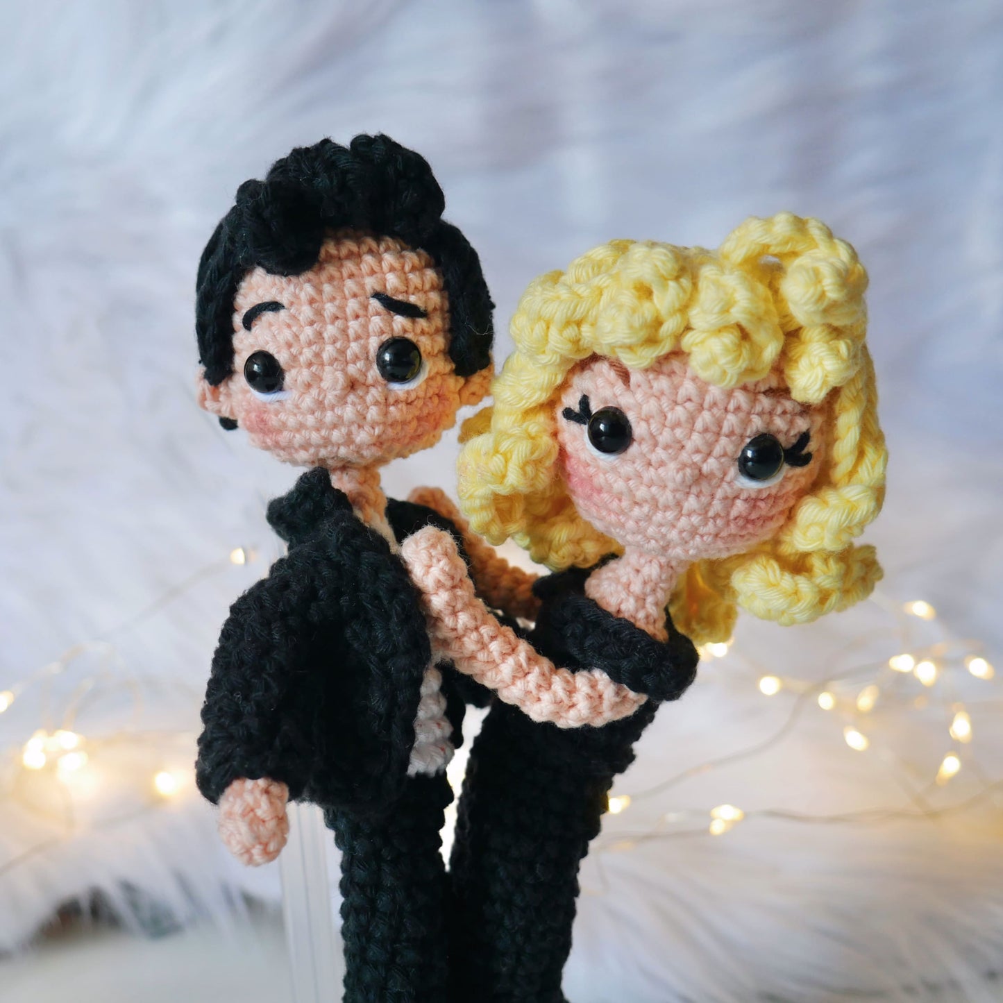  Grease – Sandy & Danny - Crochet Amigurumi Pattern – (PDF)