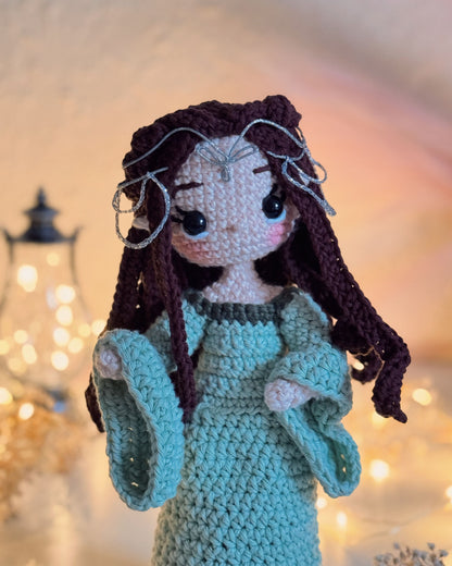 Arwen y Aragorn - Patrón Crochet PDF Español- El Señor de los Anillos
