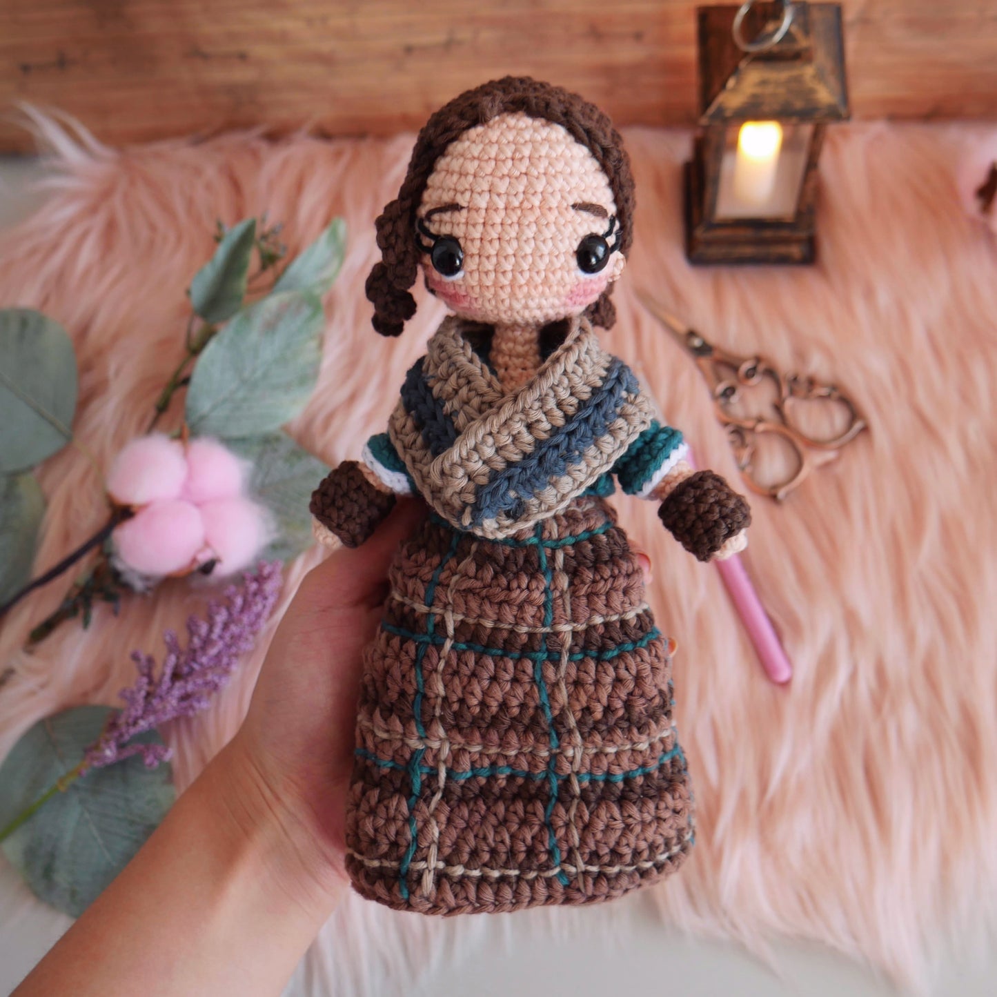 Claire Fraser - Crochet Amigurumi Pattern(PDF) - Outlander