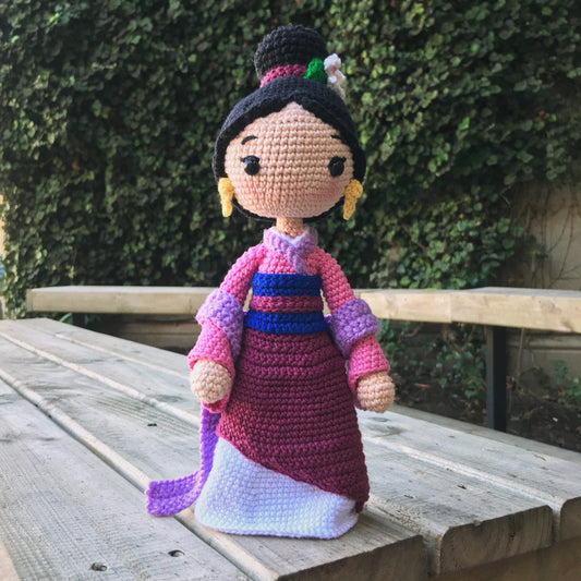 Mulan Patrón Amigurumi (PDF)